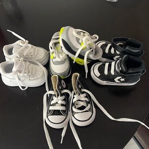 MAKE ME OFFERS ON EACH PAIRS!!! Babies sneakers different sizes